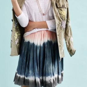 NWT Vivien Ramsay for Anthropologie Sea Isle Skirt M‎